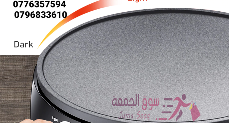 ماكينة عمل الكريب تعمل بالكهرباء صنع الكريب بالمنزل البان كيك الكهربائية سونيفير . قوة 1200 واط آلة