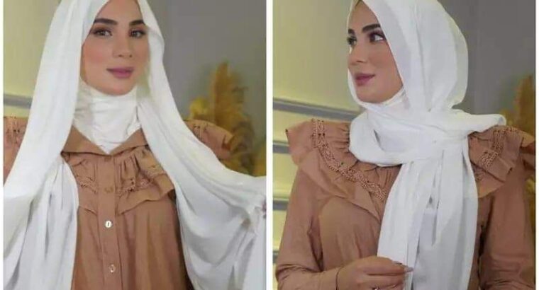 شال مع قمطة تغطي الرقبة ومريحة وباردة بلصيف