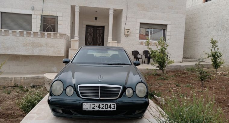 مرسيدس قرش ونص e200 2001