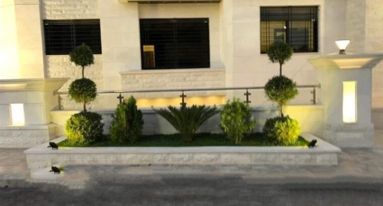 تنسيق الحدائق وانشاء المزارع زراعة جميع انواع الأشتال