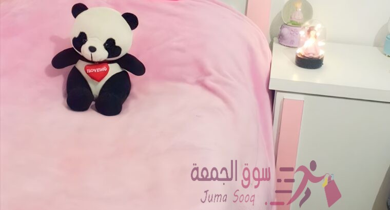 غرفة نوم بنات استعمال شهرين فقط