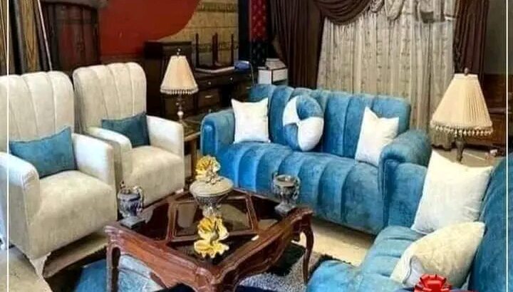 طقم كنب فخم جداااا مع بفة هدية 🔥