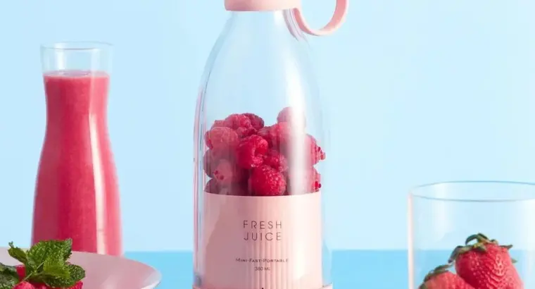 عصارة محمولة قابلة للشحن 
‏MINI JUICE 🥭🍇