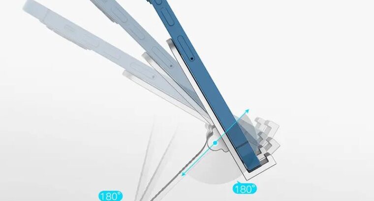 ستاند معدني للموبايل والتابليت قابل للطي والدوران
