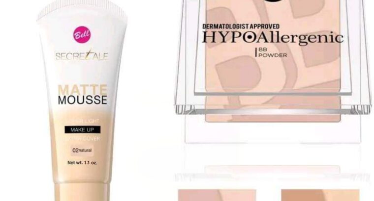 كريم اساس Matt Mousse و باودر Hypo Allergeni