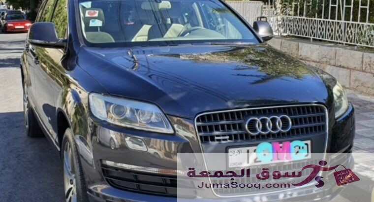 سيارة اودي Q7 موديل 2008 للبيع 7 جيد