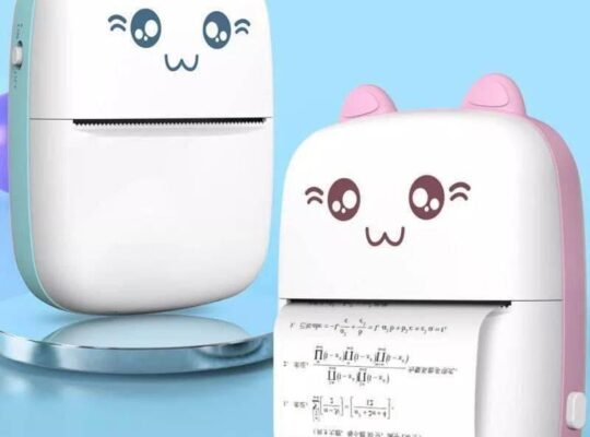 Meow Mini Label Printer ملصقات طابعات محمولة