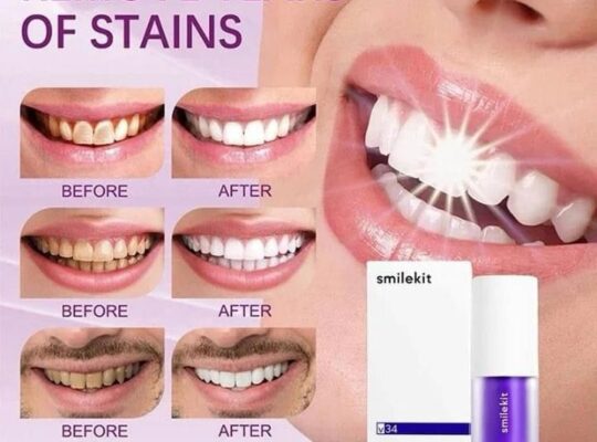 مبيض الأسنان المصنوع من الأعشاب الطبيعية