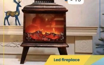 led fireplace