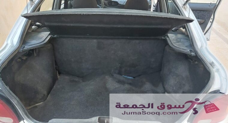 هونداي اكسنت ٩٦ لون ابيض جير عادي للبيع بشكل مستعجل