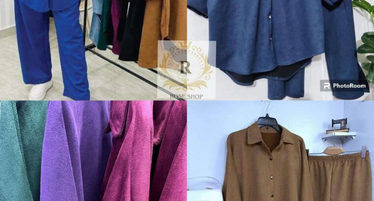طقم ستاتي شامواه