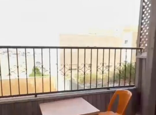 شقة ارضية للبيع